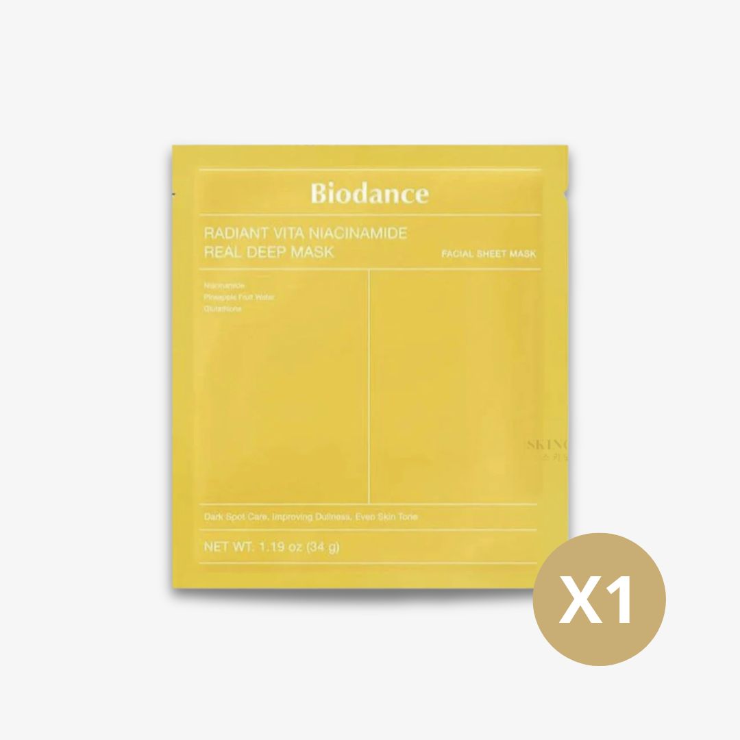 BIODANCE Radiant Vita Niacimamide Real Deep Mask (1 stk)