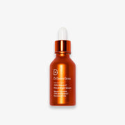 Brown serum bottle with dropper labeled "Dr. Dennis Gross Vitamin C Firm & Bright Serum".